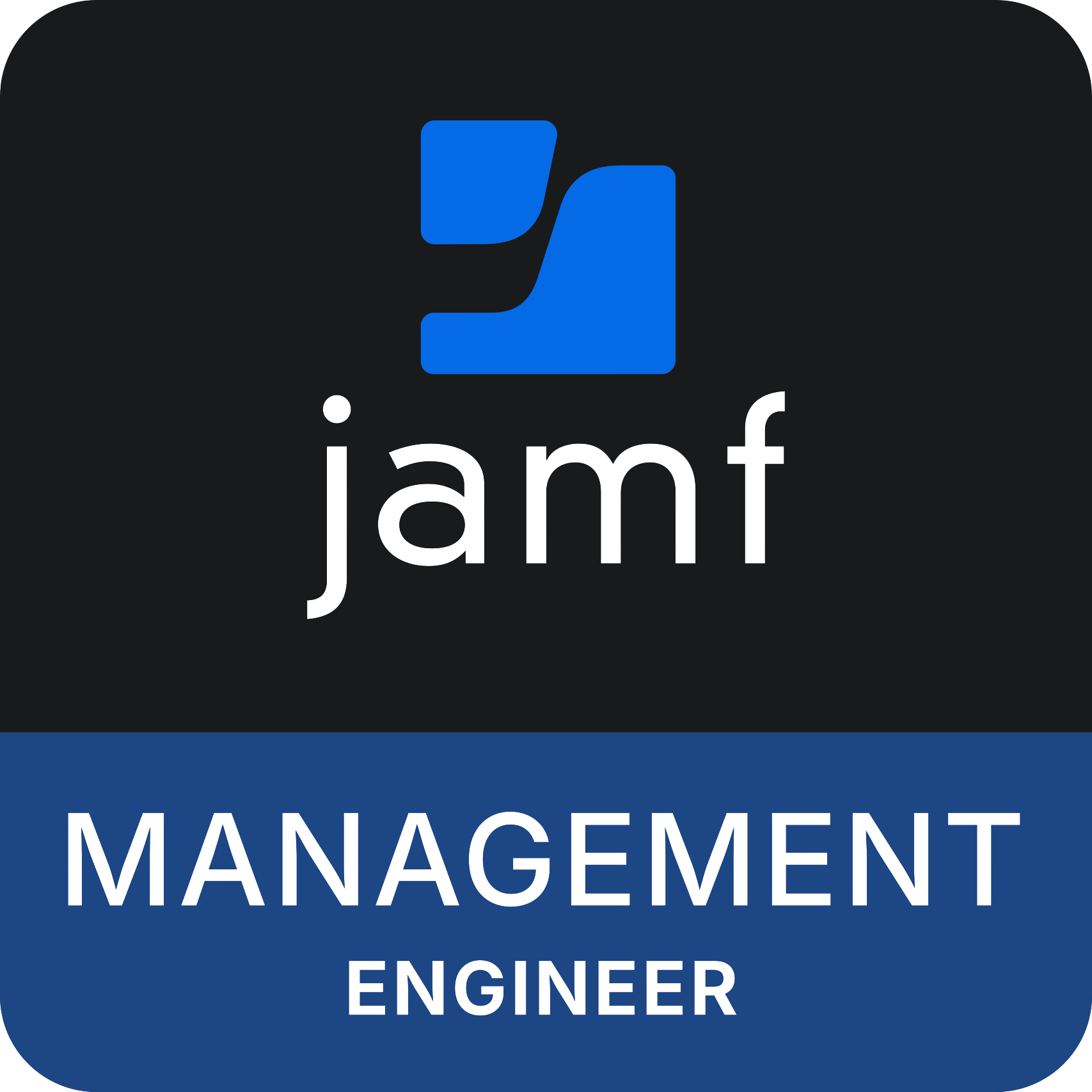 Jamf Management Engineer badge